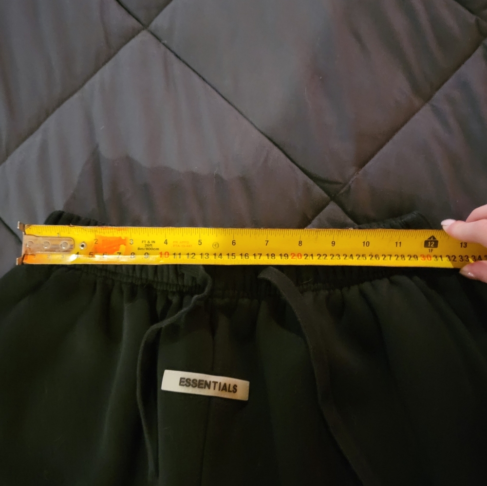 Essentials Black Track Pants - Picture 8 of 10